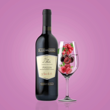 Купити Вино 0,75 л IL LOCANDIERE Rosso напівсолодке червоне 11,5 % об скл/пл Італія у АТБ Market