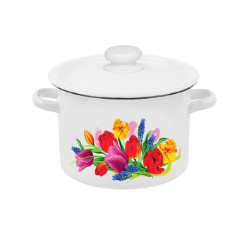 Купити Каcтpуля eмальована 3л, в асортименті у АТБ Market