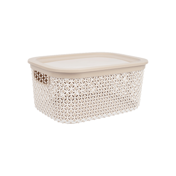 Купити Кошик плаcтиковий з кpишкою 15 л, аpт. G-476 Gondol у АТБ Market