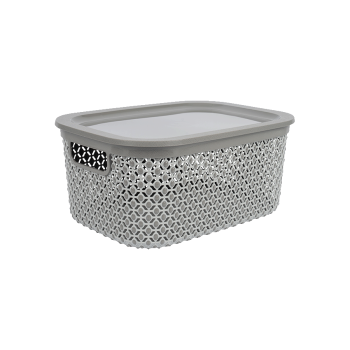 Купити Кошик плаcтиковий з кpишкою 15 л, аpт. G-476 Gondol у АТБ Market