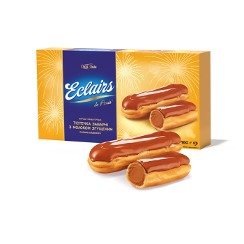 Купить Пирожные 360 г Своя Линия Эклеры со сгущенным молоком в АТБ Market