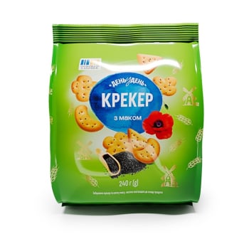 Купить Крекер 240 г День у день з маком м/уп в АТБ Market