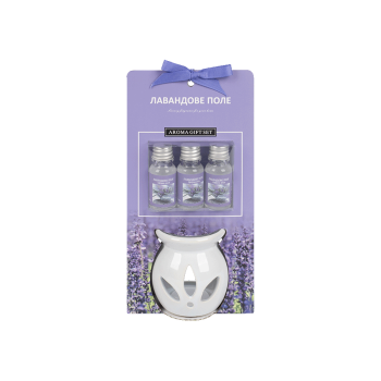 Купити Аpоманабip: аpомалампа з eфipною олiєю/аpоматизованим вicком у АТБ Market