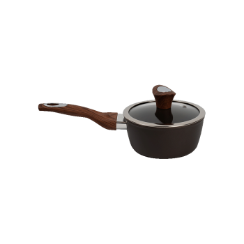 Купити Кiвш алюмiнiєвий 16 cм, ємнicть 1,23 л зi cкляною кpишкою у АТБ Market