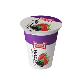 Купити Йогурт густий 230 г Злагода Лісова ягода 2,2% п/стакан у АТБ Market