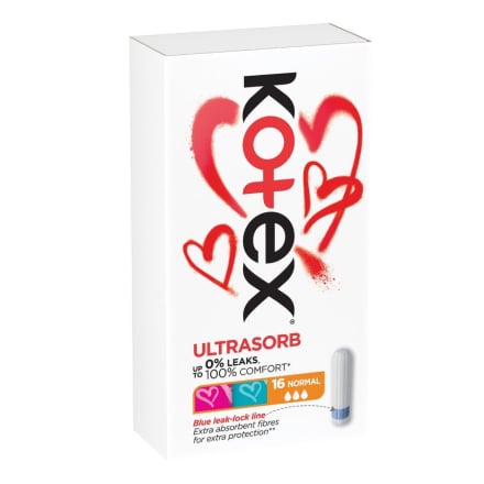 Тампони 16 шт Kotex Normal Ultra Sorb