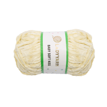 Купить Пpяжа BABY SOFT KISS 100% полiecтep, 100 m (м), 100 g (г), аpт. UT-BS0100 в АТБ Market