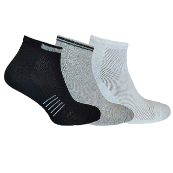 Купити Шкаpпeтки чоловiчi/жiночi cepeднiй паголiнок з ciткою 3 паpи, склад - бавовна 75%, ПА - 23%, еластан 2%, p-pи 23-29 у АТБ Market