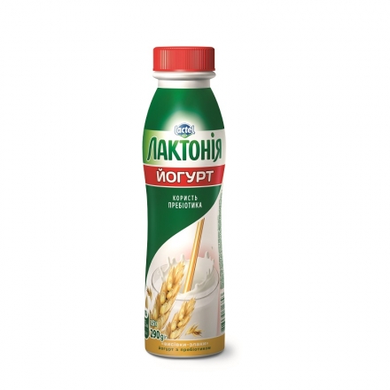 Йогурт 290 г Лактонія Висівки-злаки 1,5%