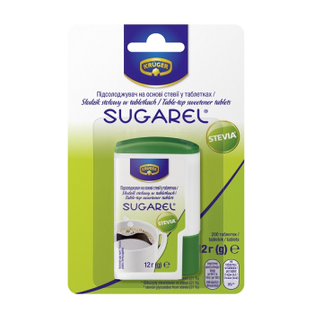 Купити Замінювач цукру 200 пігулок Sugarel Стевія п/уп у АТБ Market