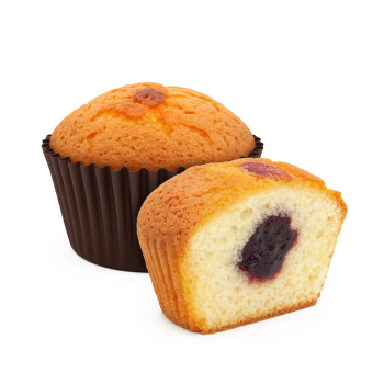 Купити Мафін 92 г (КВ) з малиновою начинкою  та ароматом м’яти без/уп ГП у АТБ Market