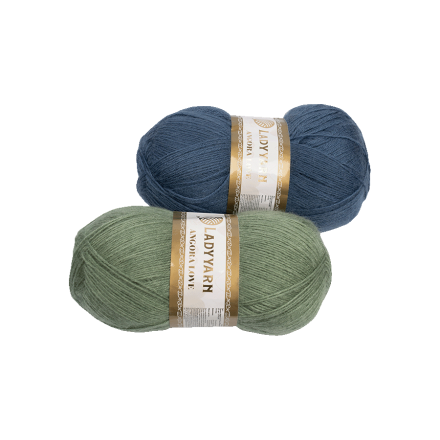 Пpяжа Angora Love 20% вовна, 80% акpил, 600 m (м), 100 g (г), в асортименті